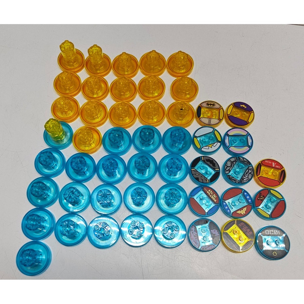 LEGO Dimensions Toy Tag Lot Batman Wonder Woman A-Team Marty McFly 39pc Set